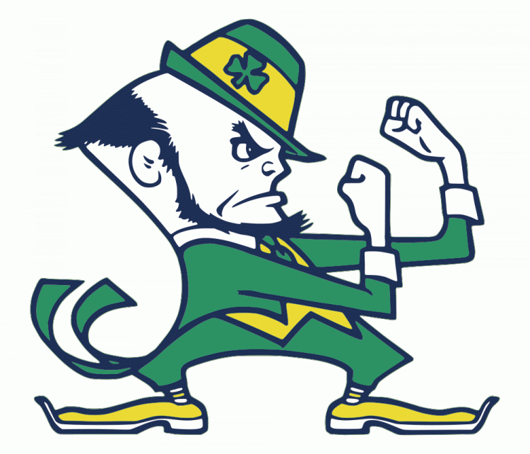 Notre Dame Fighting Irish 1984-Pres Alternate Logo DIY iron on transfer (heat transfer)...